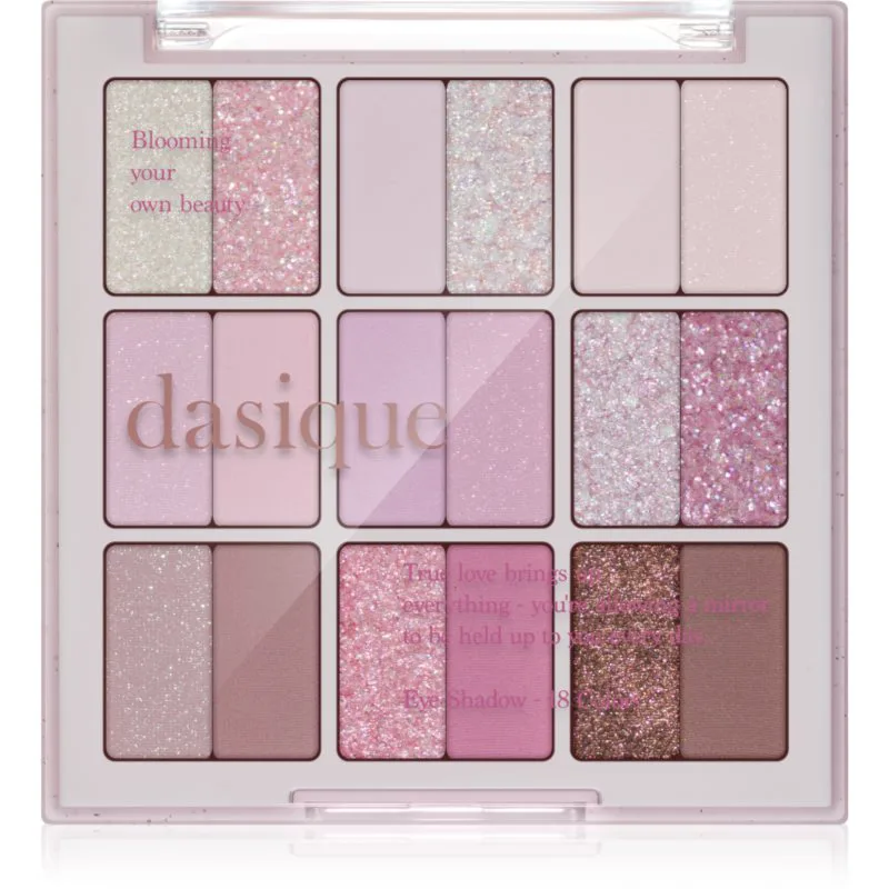 Dasique Eye Shadow Pallete Παλέτα σκιών για τα μάτια απόχρωση 18 Berry Smoothie 7 γρ