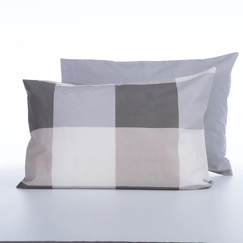 Μαξιλαροθήκη Τεμάχιο 52X72 Nef Nef Casual Check Grey (52x72)