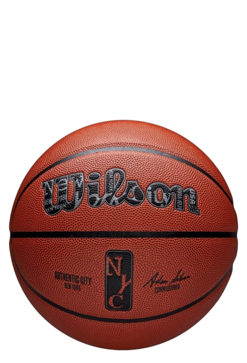 Μπάλα Μπάσκετ Wilson NBA Authentic City NYC Size 7 WZ2016001XB7-Brown