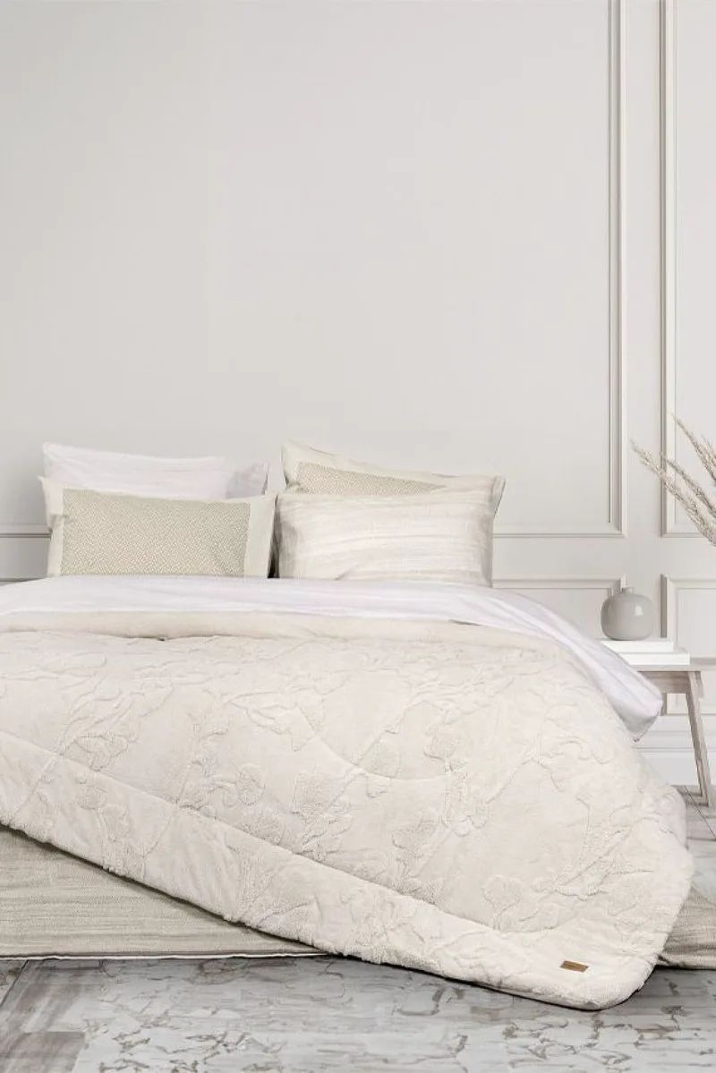 Κουβερτα/Παπλωμα King Size Elara Light Μπεζ Νιμα 260x240x0cm Μονόχρωμο NIMA