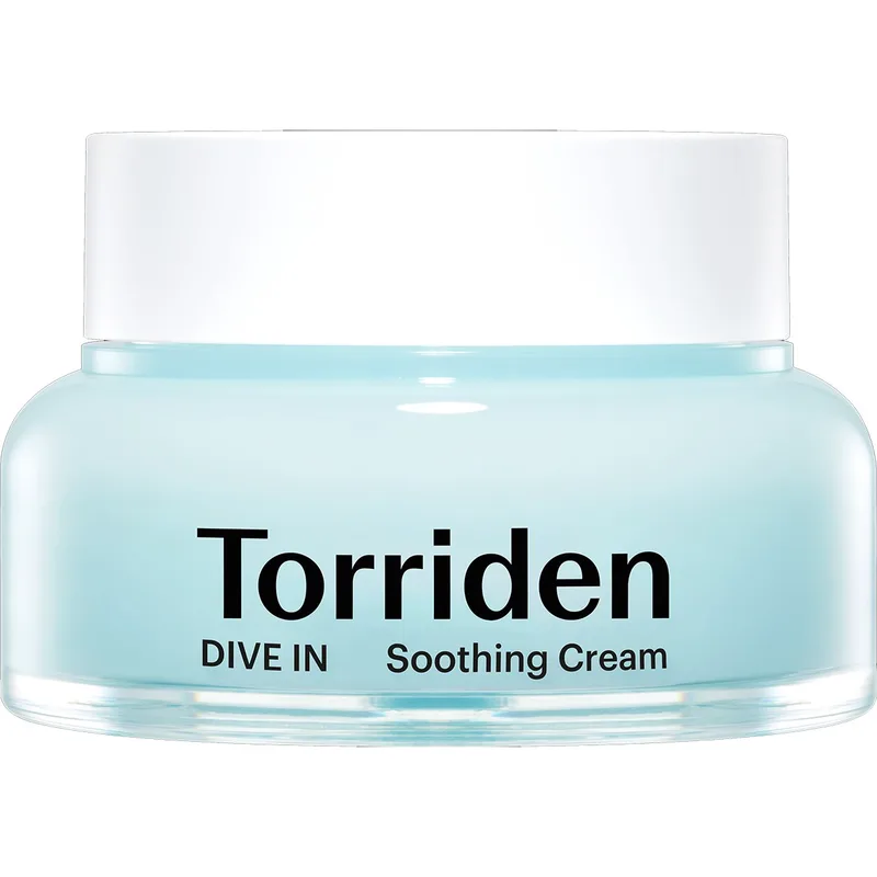 Torriden Dive in Low Molecular Hyaluronic Acid Soothing Cream Καταπραϋντική, Ενυδατική Κρέμα σε Μορφή Τζελ με Υαλουρονικό 100ml
