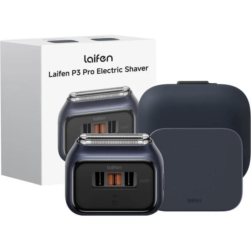 Laifen P3 Pro ηλεκτρική ξυριστική μηχανή σετ δώρου Dark Blue 1 τμχ