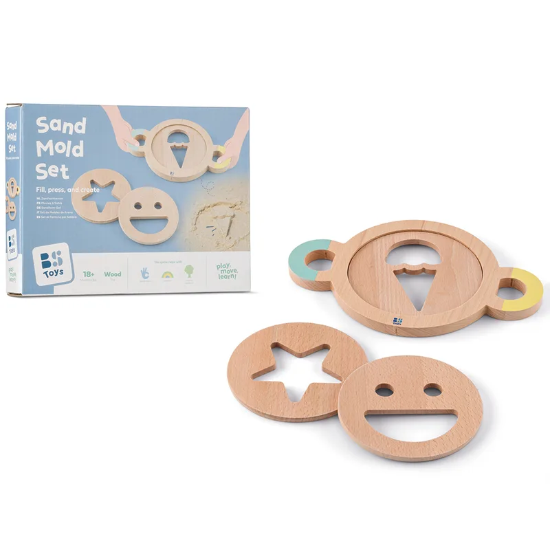 Σετ Καλούπια Για Την Άμμο Bs Toys GA553 (Υλικό: Ξύλο) - Bs Toys - GA553