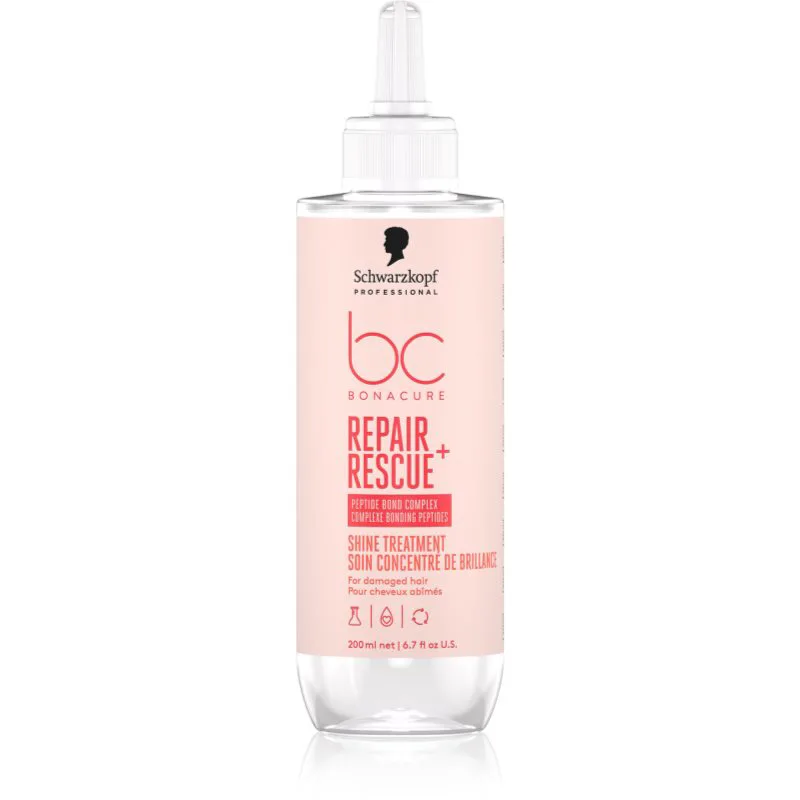 Schwarzkopf Professional BC Bonacure Repair Rescue+ συμπυκνωμένη φροντίδα για κατεστραμμένα μαλλιά 200 ml