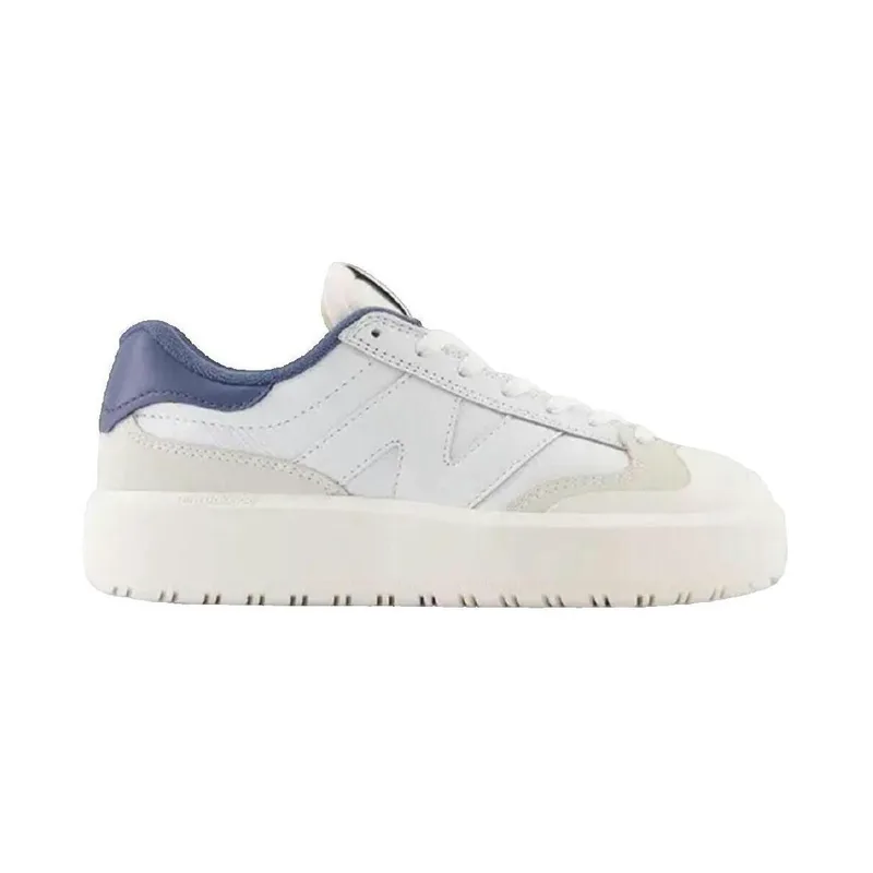 Xαμηλά Sneakers New Balance Chaussures New Balance Basket Blanc et Μπεζ
