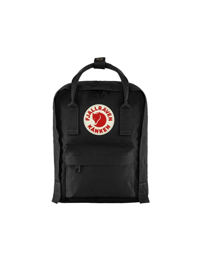 Fjallraven Kanken Mini Black Children's City School Backpack Travel Black F23561550