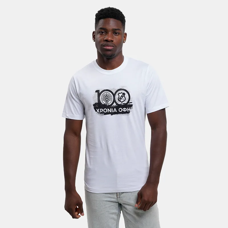 OFI OFFICIAL BRAND 100 Years Celebration White Tee (9000281304_1539)