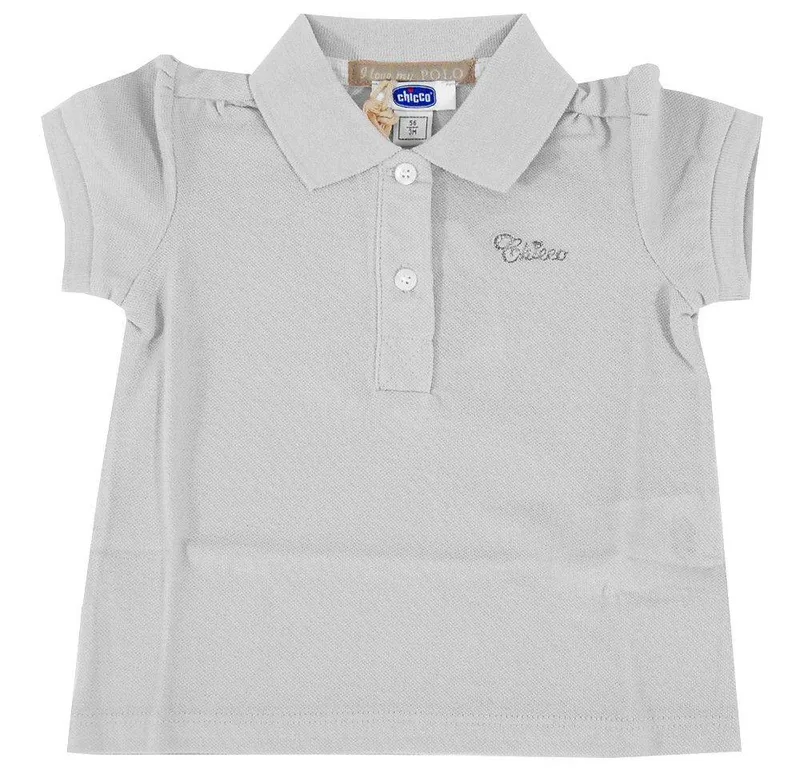 ΜΠΛΟΥΖΑ POLO ΚΟΝΤΟΜΑΝΙΚΗ CHICCO ΛΕΥΚΟ (56ΕΚ.)-(0-3 ΜΗΝΩΝ)