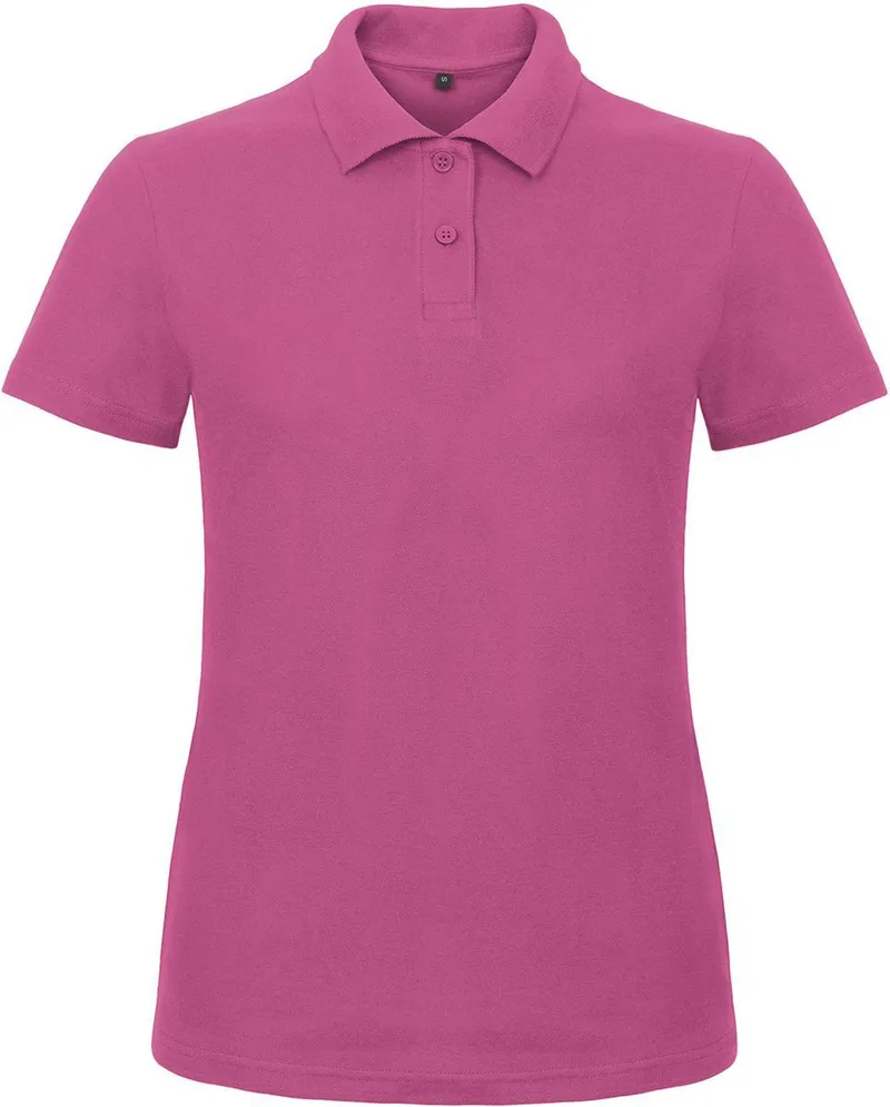 Γυναικείο Μπλουζάκι Pique Polo Shirt B & C ID.001 Women Fuchsia