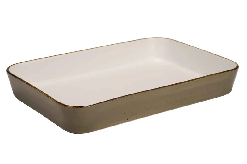 Cosy & Trendy Brisbane Πυρίμαχο Ταψί Πορσελάνης Taupe 35cm