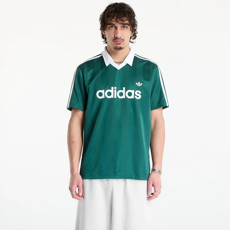 Φανελάκια adidas Archive Collar Engineered Jersey Collegiate Green L