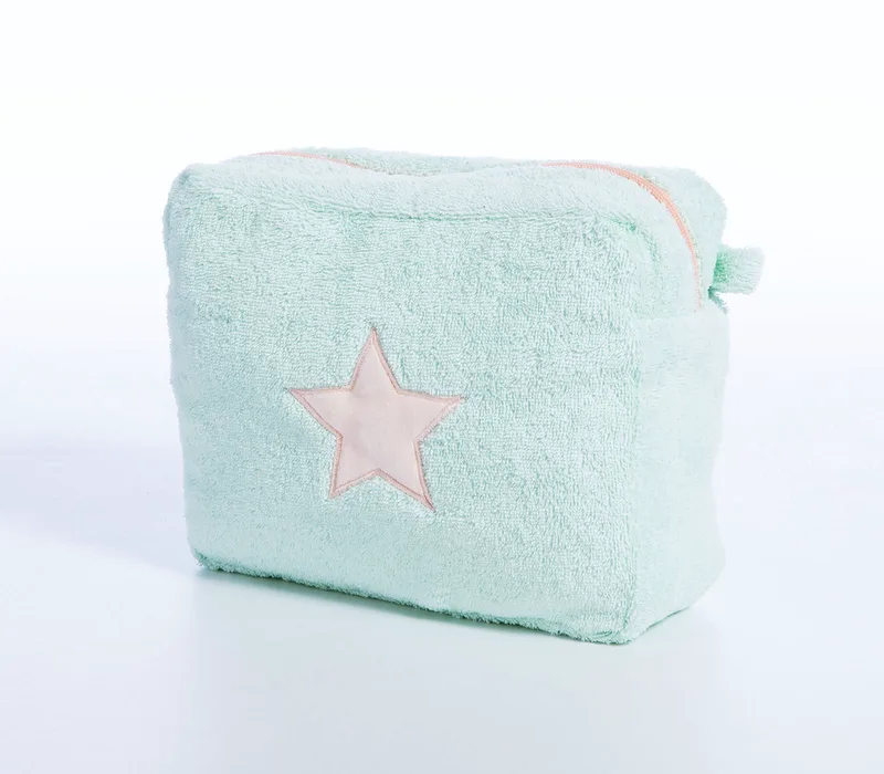 Τσαντάκι Νεσεσέρ Nef-Nef Happy Dusty Aqua 22x15+8