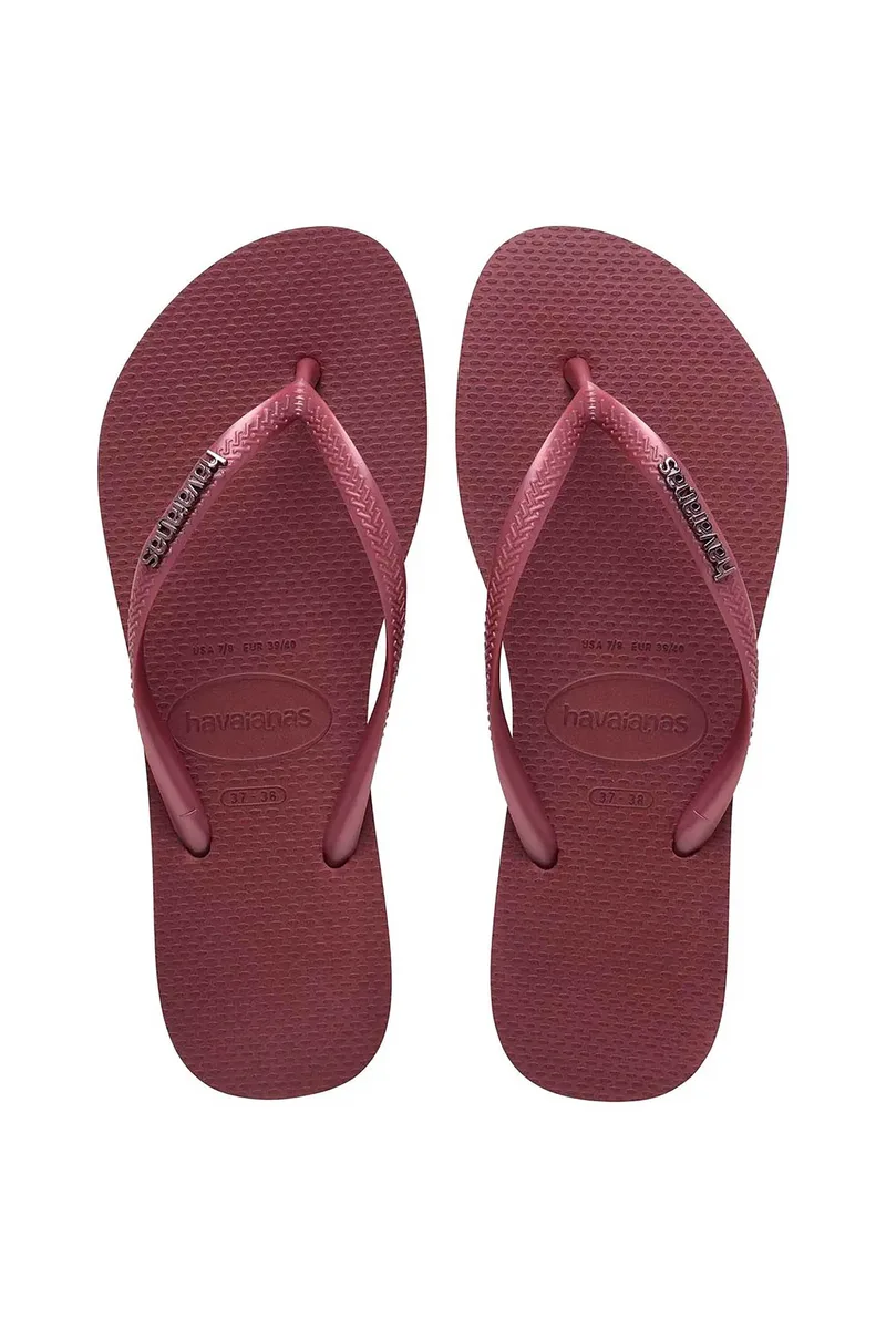Havaianas γυναικείες σαγιονάρες ''Slim'' - 4000030 Μπορντό