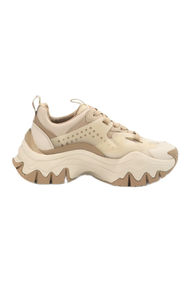 BUFFALO Γυναικεία Sneakers TRAIL ONE - ΜΠΕΖ-1630599-BEIGE