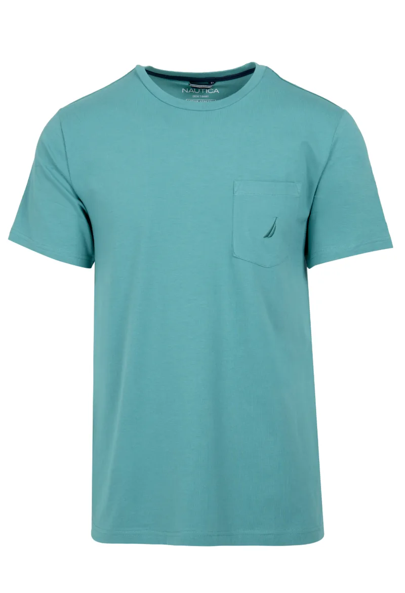 ΑΝΔΡΙΚΟ T-SHIRT NAUTICA ΚΟΝΤΟΜΑΝΙΚΟ ΠΡΑΣΙΝΟ