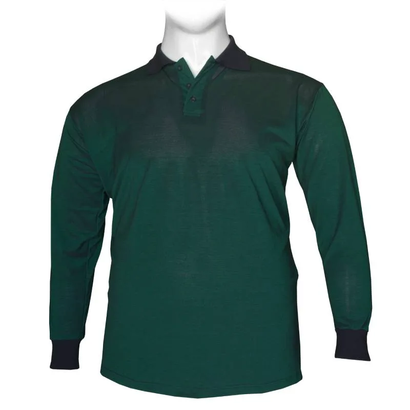 Polo πικέ μακρυμάνικο "Plain Formal",της Leo Collection - Nordic