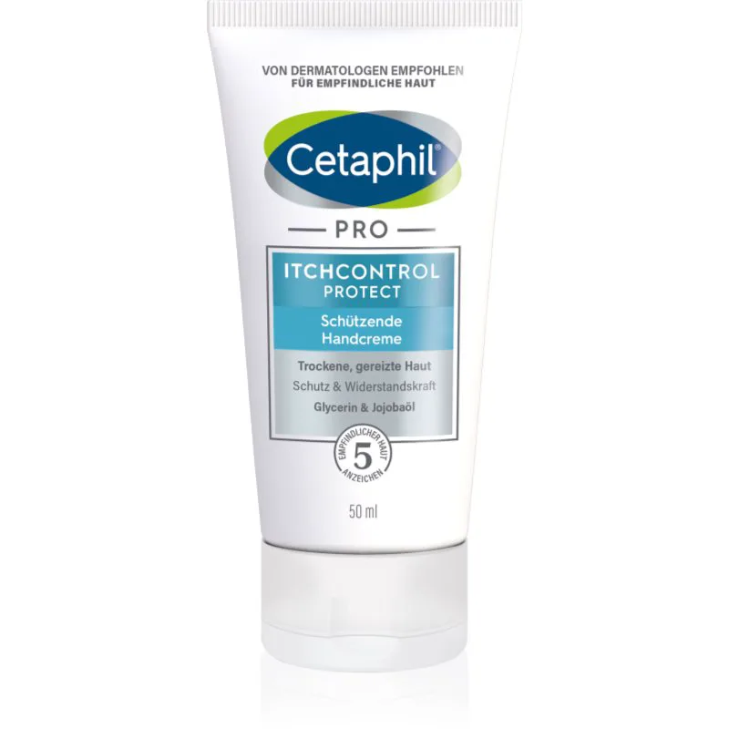 Cetaphil PRO ItchControl Protect προστατευτική κρέμα χεριών για ξηρό δέρμα 50 ml