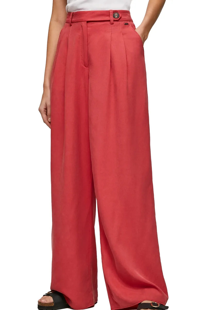 Παντελόνι Υφασμάτινο Pepe Jeans Berila PL211597-217-STUDIO RED Γυναικείο