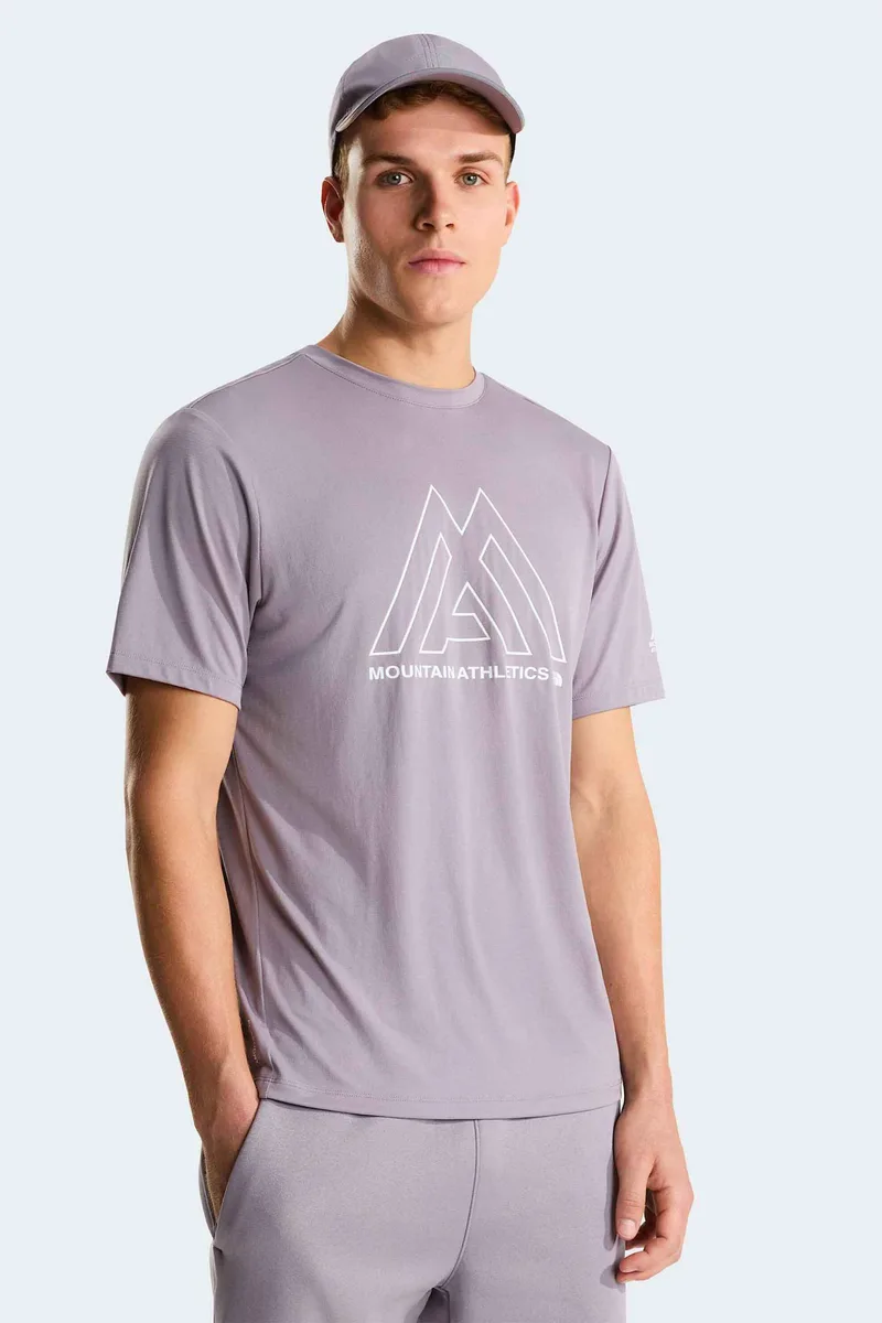 The North Face ανδρικό T-shirt "Mountain Athletics 24/7" - NF0A893ZG7O1 Γκρι