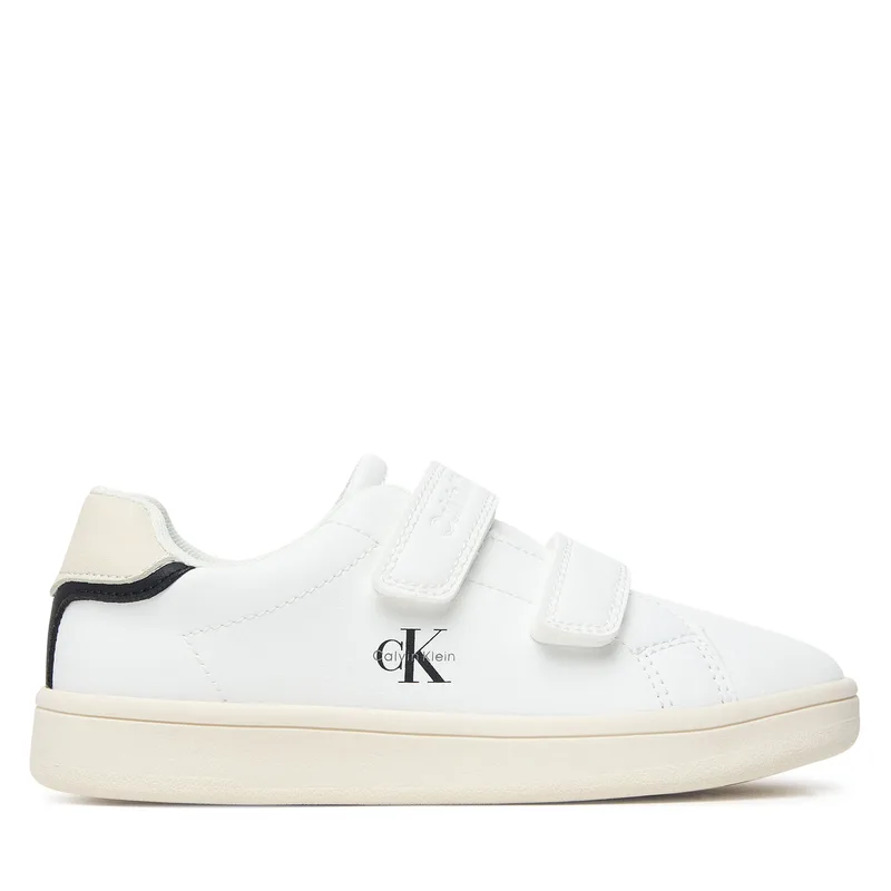 Αθλητικά Calvin Klein Low Cut Velcro Sneaker V1X9-83440-1355 S Λευκό