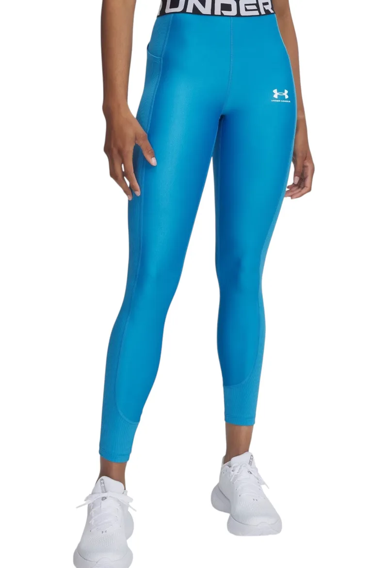 Κολάν Under Armour HeatGear Rib Legging 1388693-452 Γυναικείο