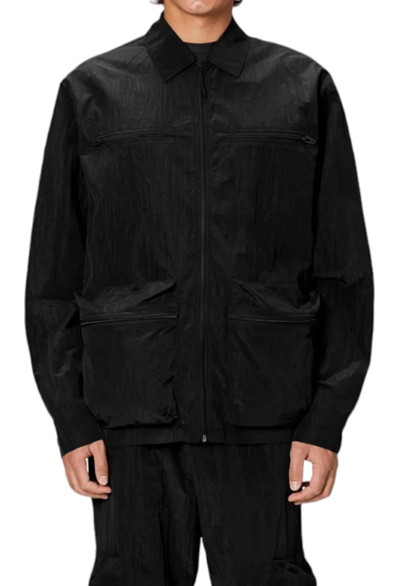 Μπουφάν Rains Kano Overshirt 19220-Black
