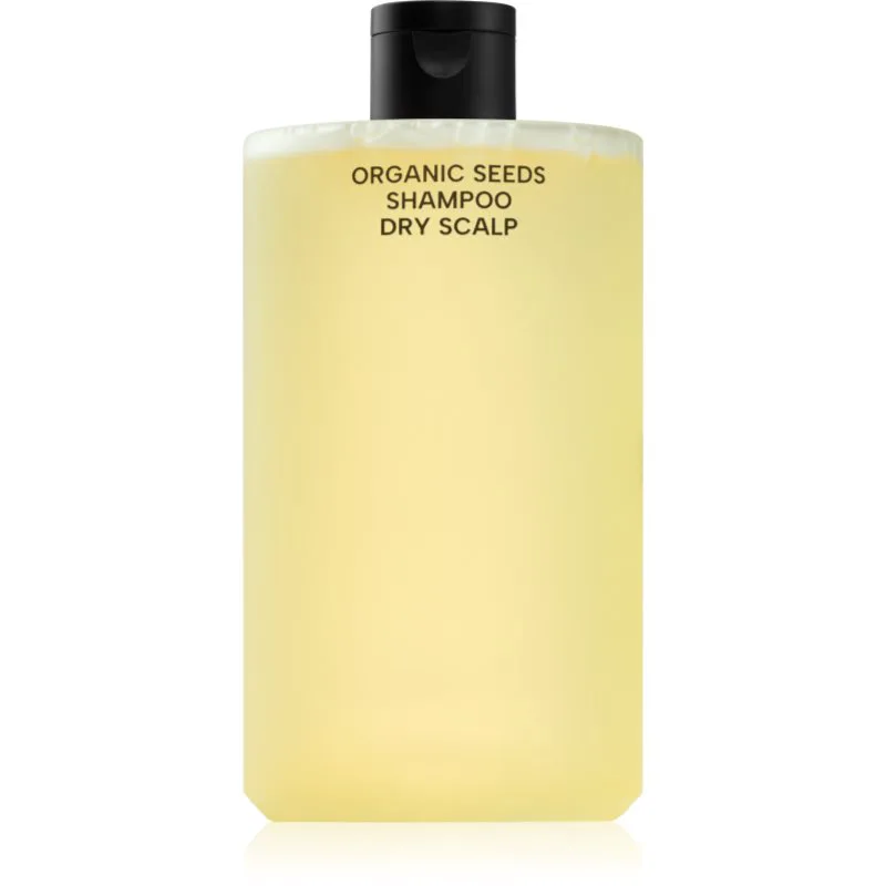 WHAMISA Organic Seeds Shampoo Dry Scalp εντατικά ενυδατικό σαμπουάν για ξηρό δέρμα 490 ml