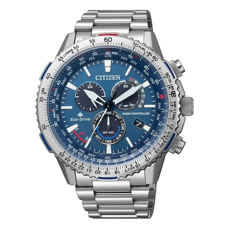 CITIZEN Promaster Eco-Drive Radio Controlled Chronograph CB5000-50L