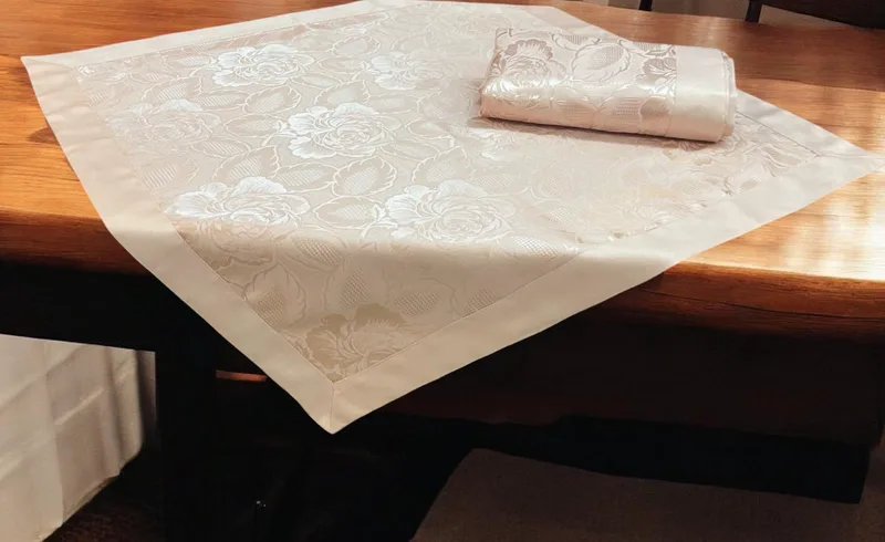 ΣΕΤ ΚΑΡΕ 7ΤΜΧ. ROSES ΖΑΚΑΡ ΜΕ ΦΑΣΑ ΠΟΥΔΡΑ LINEAHOME