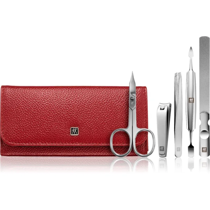 Zwilling Classic Inox σετ μανικιούρ + δερμάτινη θήκη