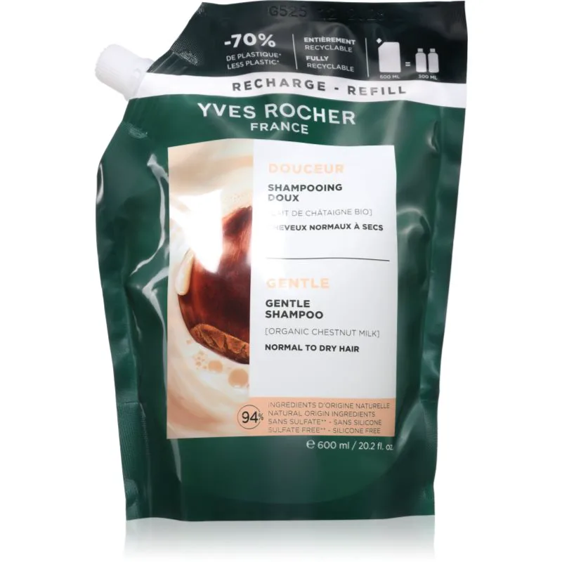 Yves Rocher Douceur απαλυντικό σαμπουάν 600 ml