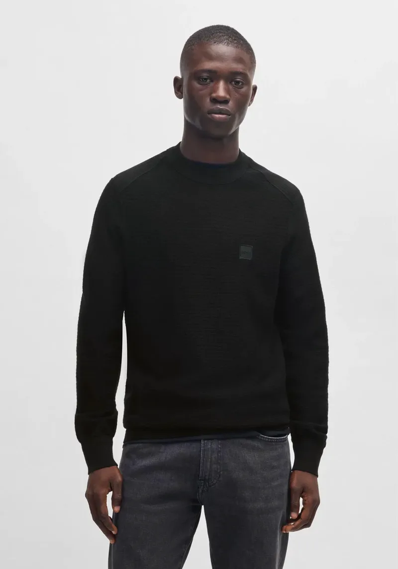 BOSS Pullover της σειράς Anion - 50527584 001 Black