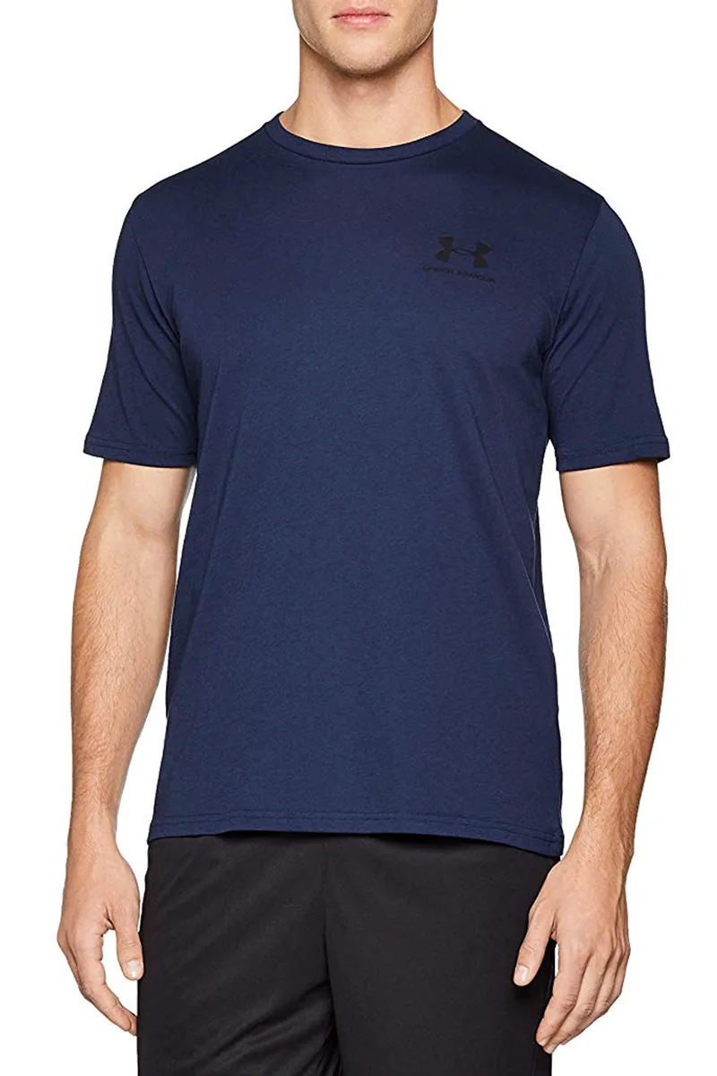 Μπλούζα Κοντομάνικη Under Armour Sportstyle LeftChest 1326799-408 Ανδρικό