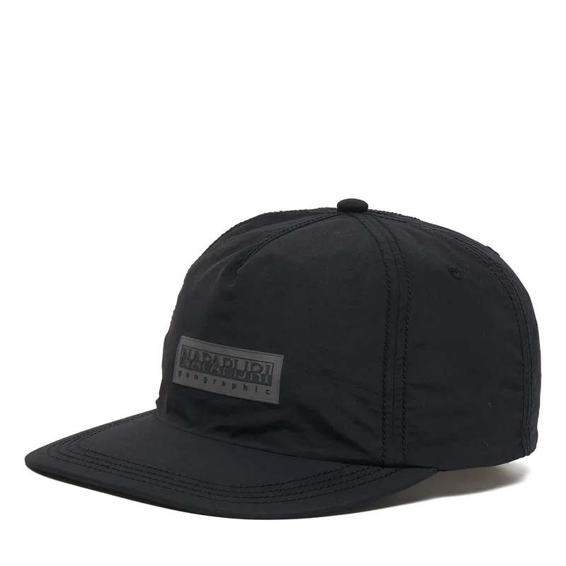 Καπέλο Jockey Napapijri F-Box Logo NP0A4IGB Μαύρο