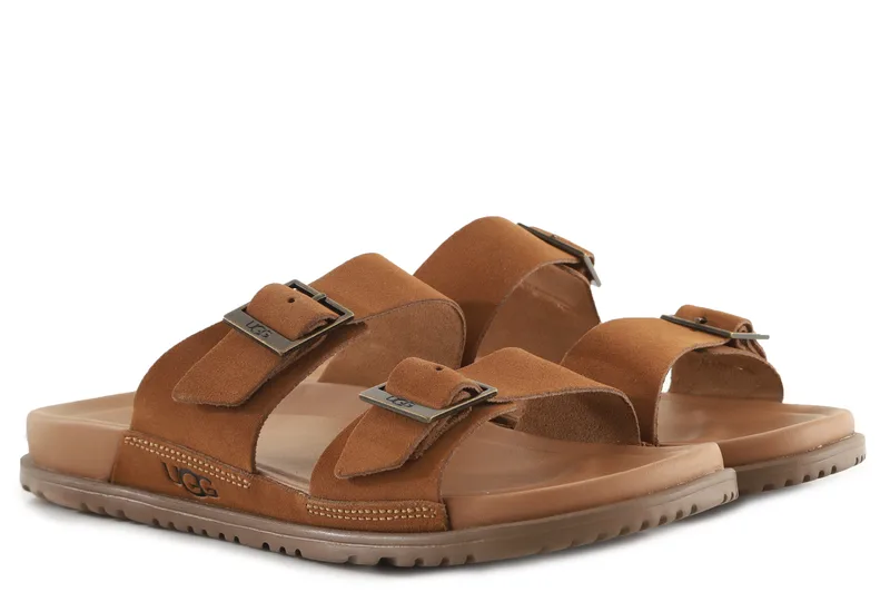Σαγιονάρες Ugg Wainscott Buckle Slide 1124901-CHE Ανδρικό