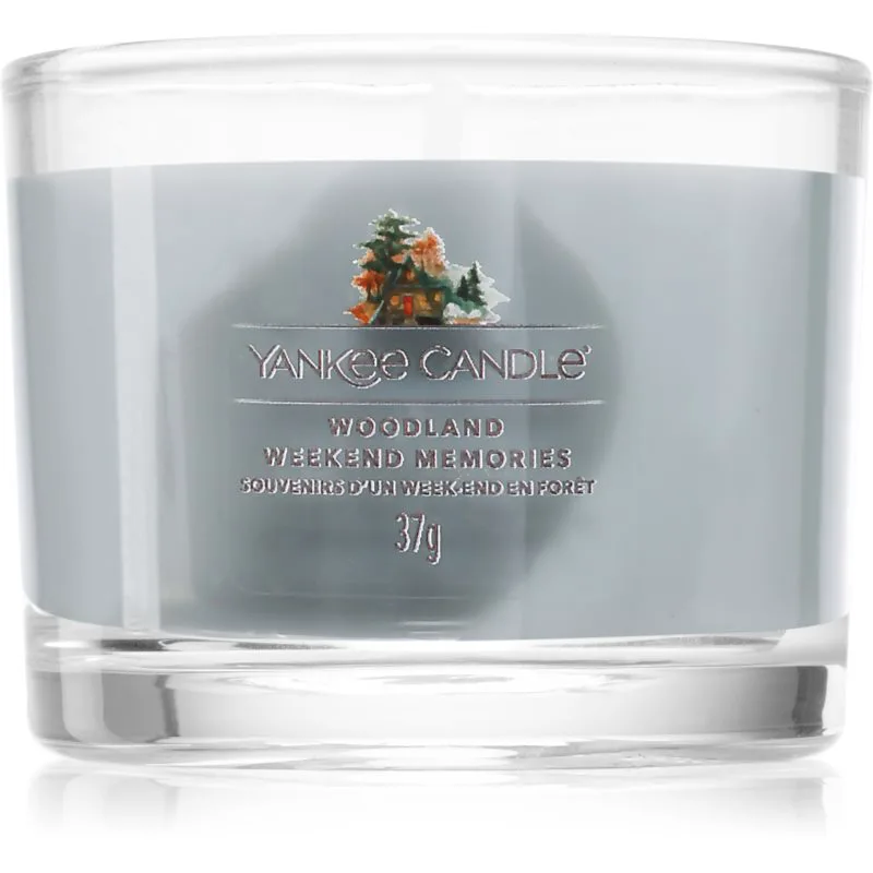 Yankee Candle Woodland Weekend Memories αναθηματικό κερί 37 γρ