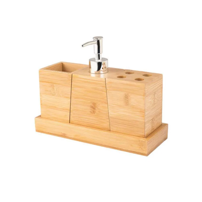 ΑΞΕΣΟΥΑΡ ΜΠΑΝΙΟΥ BAMBOO ESSENTIALS ΜΕ ΔΙΣΚΟ ΣΕΤ 3 ΤΕΜ