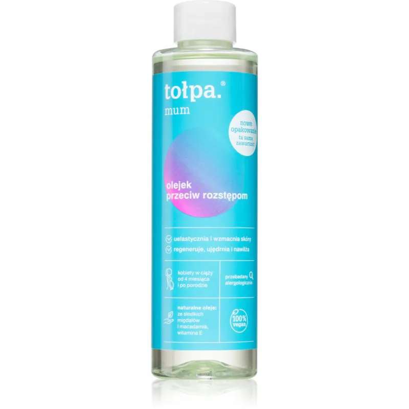 Tołpa Dermo Body Mum λάδι για το σώμα για την αντιμετώπιση των ραγάδων 200 μλ