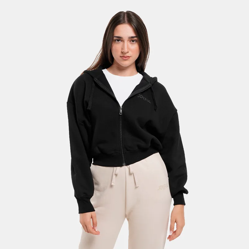 Target Loose Crop Jacket Fleece Γυναικεία Ζακέτα (9000190195_001)