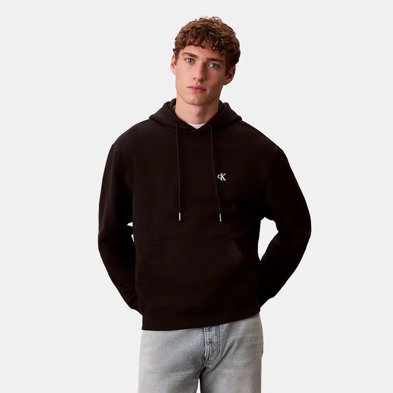Calvin Klein Terry Monogram Ανδρική Μπλούζα με Κουκούλα (9000263555_1469)