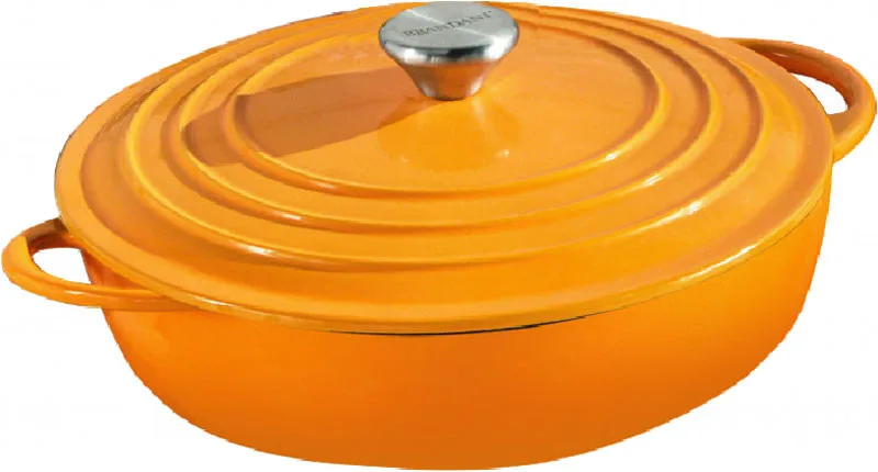 Κατσαρόλα - Γάστρα Από Μαντέμι 30cm Yellow Brandani
