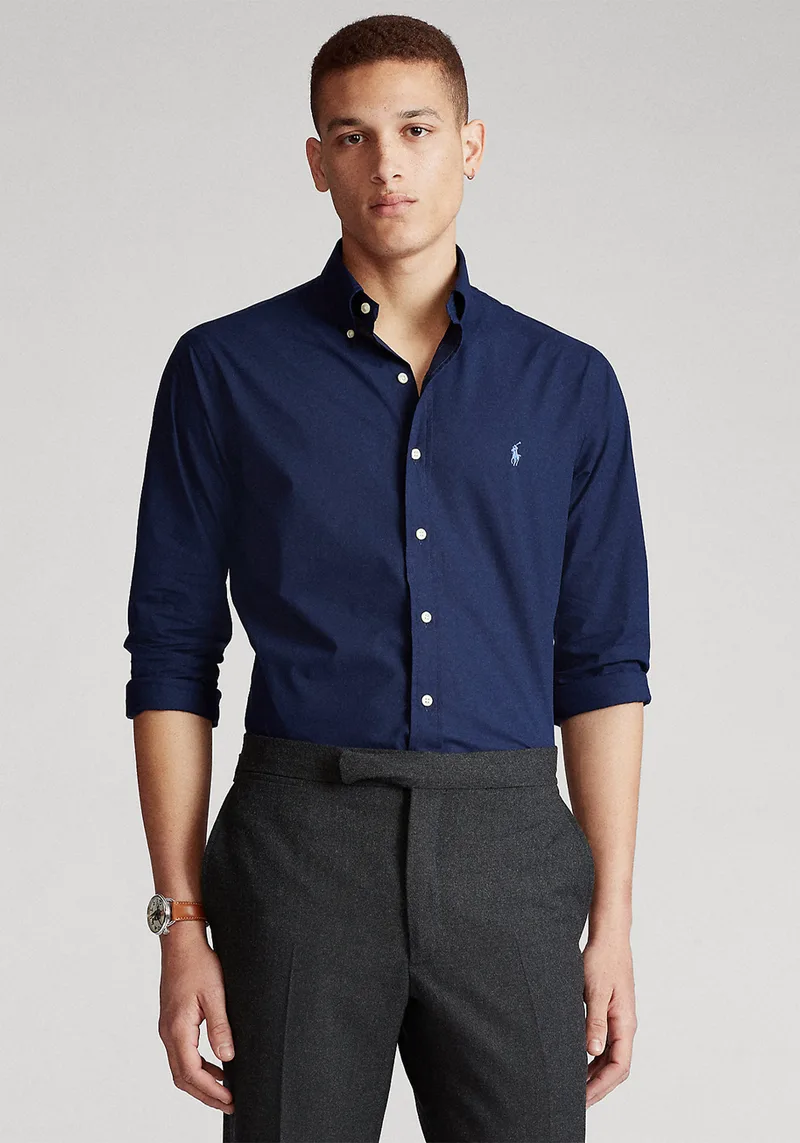 Polo Ralph Lauren Πουκάμισο της σειράς Core Replen - 710867364 001 Navy