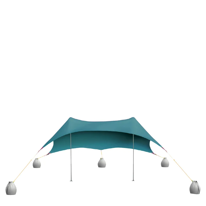 Salty Tribe Aeolians Beach Elastic Tent 300x250cm Τέντα Παραλίας Με Προστασία Uv Tri-081 Teal
