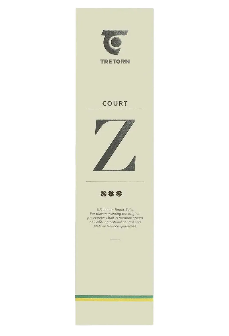Μπαλάκια Τένις Tretorn Z Court 3 Pack 473614-70