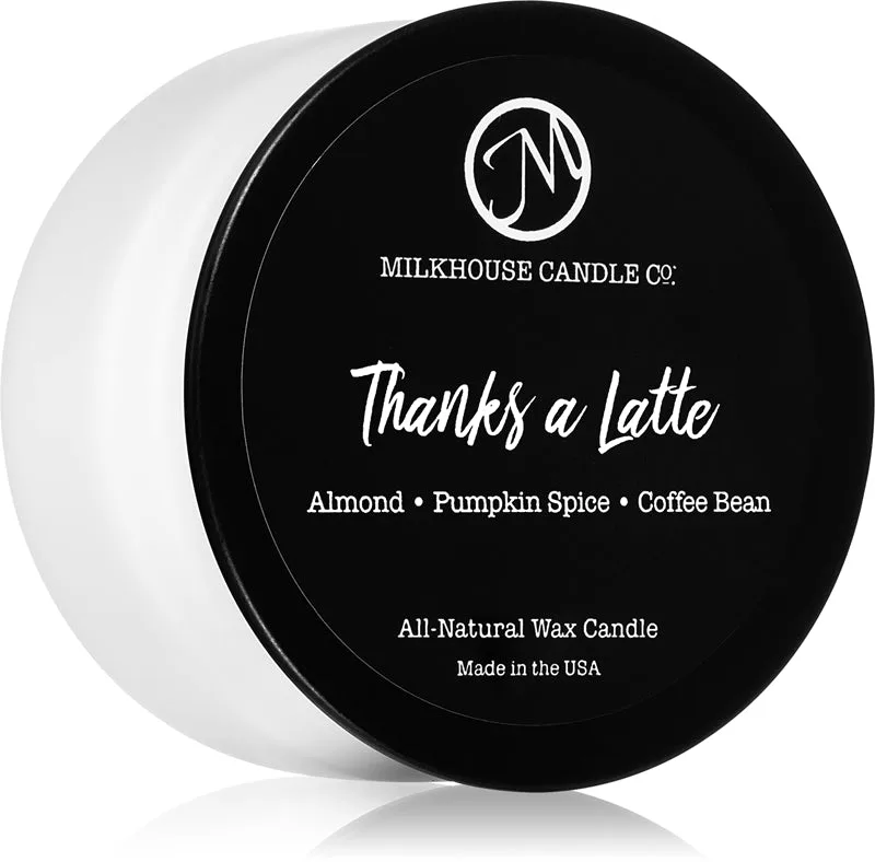 Milkhouse Candle Co. Creamery Thanks A Latte scented candle Sampler Tin 42 g