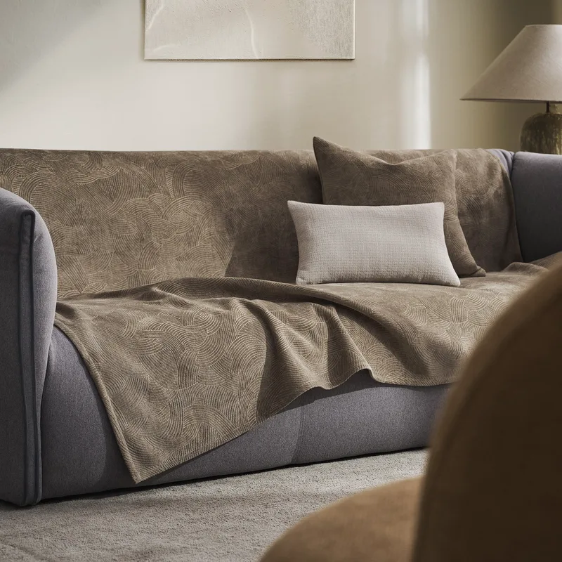 Ριχτάρι Διθέσιου Gofis Home Nimbus Taupe 447/22 180x250