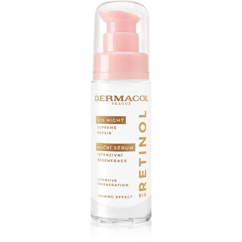 Dermacol Bio Retinol αναγεννητικός ορός νύχτας με αναζωογονητική επίδραση 30 ml