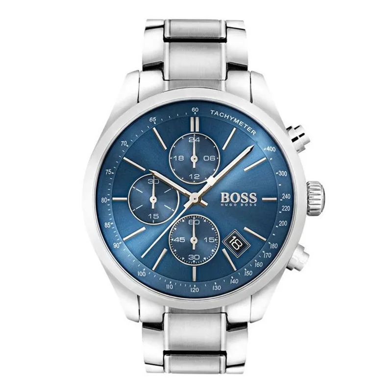 Boss Mens Watch Grand Prix Stainless Steel Bracelet 1513478