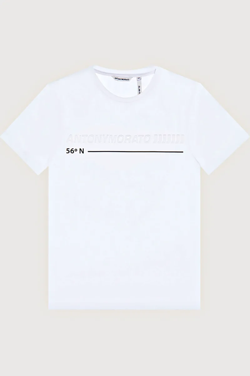 Antony Morato T-shirt Με Στάμπα - Λευκό - MMKS02202-FA100144
