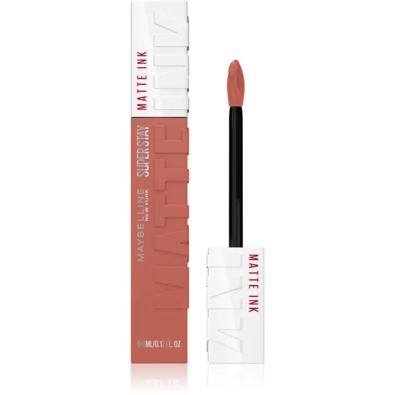 MAYBELLINE NEW YORK SuperStay Matte Ink ματ υγρό κραγιόν για μακρόχρονη επίδραση απόχρωση 65 Seductress 5 ml